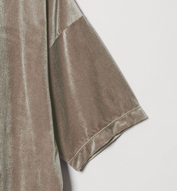 BEAUTY&YOUTH UNITED ARROWS「【WEB限定】シアー ベロア スウェット Tシャツ」|Tシャツ・カットソー|