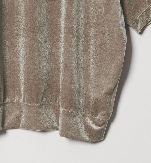 BEAUTY&YOUTH UNITED ARROWS「【WEB限定】シアー ベロア スウェット Tシャツ」|Tシャツ・カットソー|