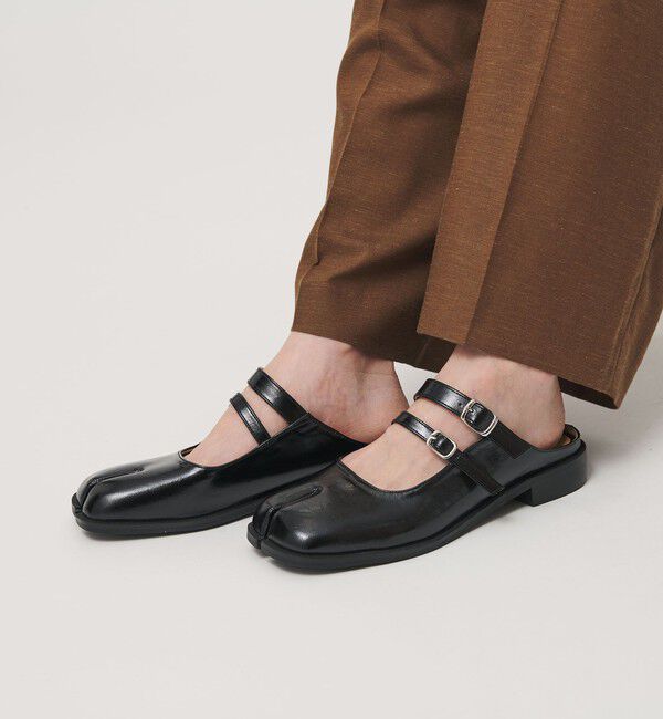 BEAUTY&YOUTH UNITED ARROWS「＜PAES＞ダブルバックル ミュール/ブラック」|サンダル|