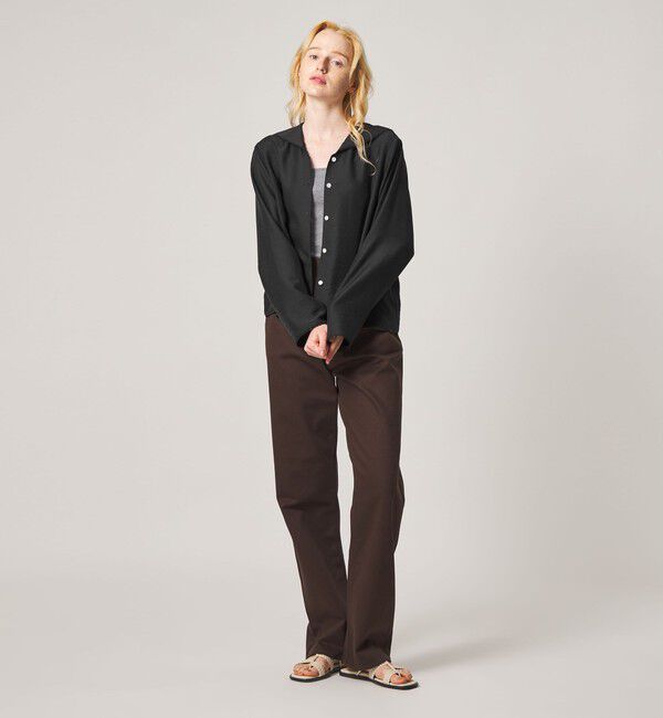 STEVEN ALAN「＜Steven Alan＞レース セーラーカラー ブラウス」|シャツ・ブラウス|