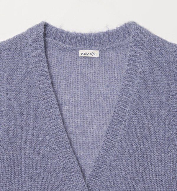 STEVEN ALAN「＜Steven Alan＞ウール モヘヤ ナイロン ダブルボタン ベスト」|ベスト・ジレ|