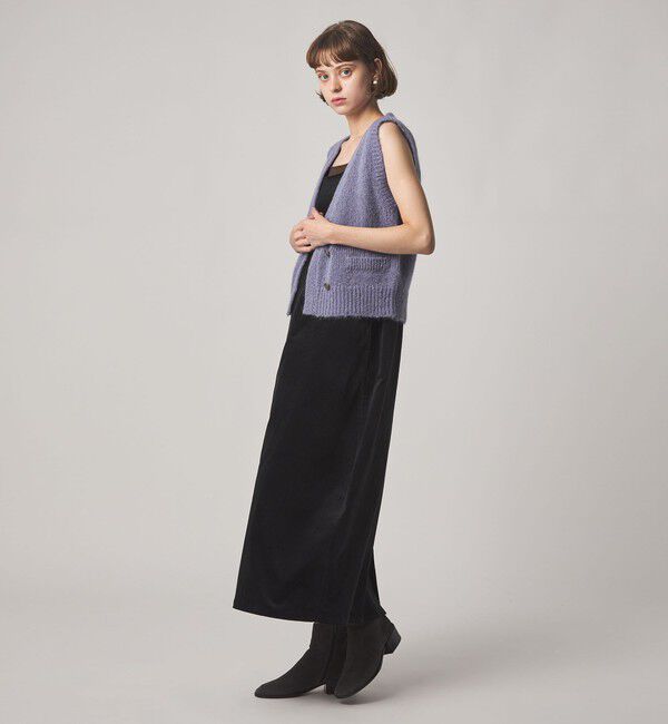 STEVEN ALAN「＜Steven Alan＞ウール モヘヤ ナイロン ダブルボタン ベスト」|ベスト・ジレ|