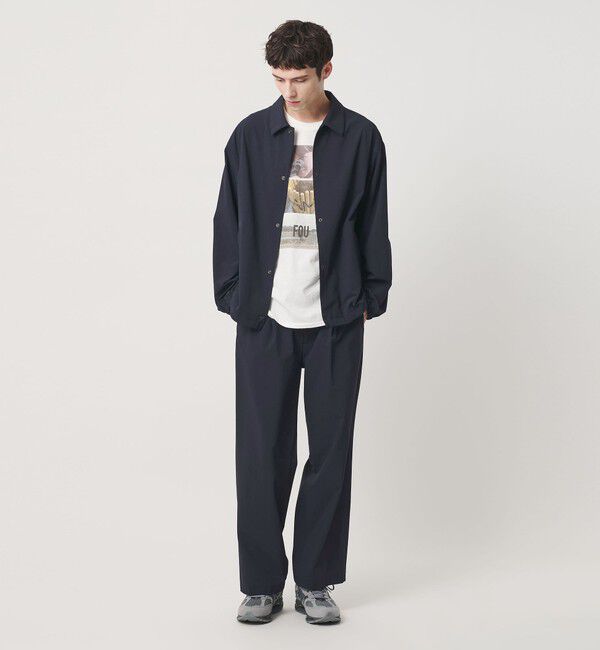 BEAUTY&YOUTH UNITED ARROWS「【WEB限定】360&deg;MASTER 1プリーツ ストレート イージーパンツ NO.8 セットアップ対応 撥水 ストレッチ ウ」|チノ|
