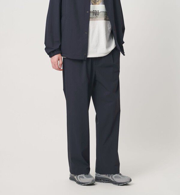 BEAUTY&YOUTH UNITED ARROWS「【WEB限定】360&deg;MASTER 1プリーツ ストレート イージーパンツ NO.8 セットアップ対応 撥水 ストレッチ ウ」|チノ|