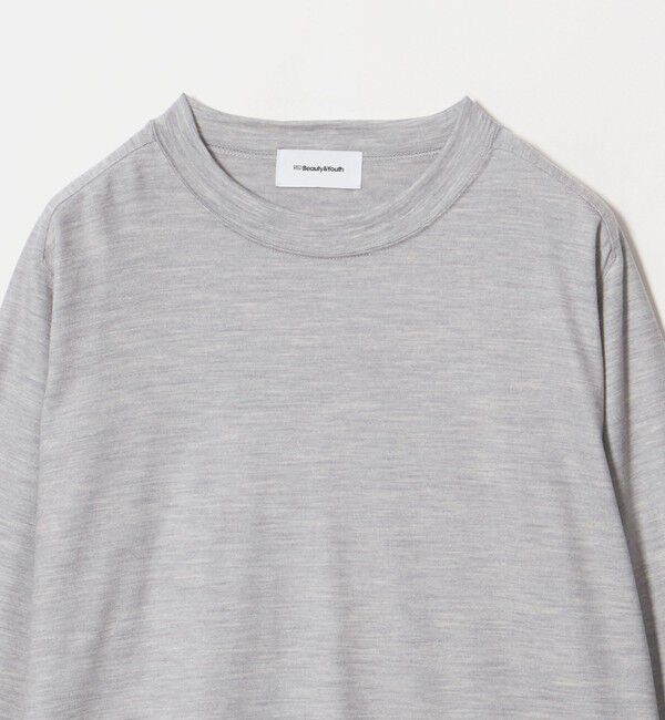 BEAUTY&YOUTH UNITED ARROWS「毛 ロングスリーブ プルオーバー」|Tシャツ・カットソー|