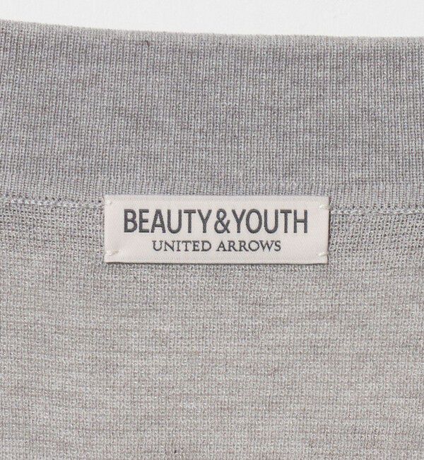 BEAUTY&YOUTH UNITED ARROWS「メランジ ミラノ スキッパー ニット ウォッシャブル」|ニット・セーター|