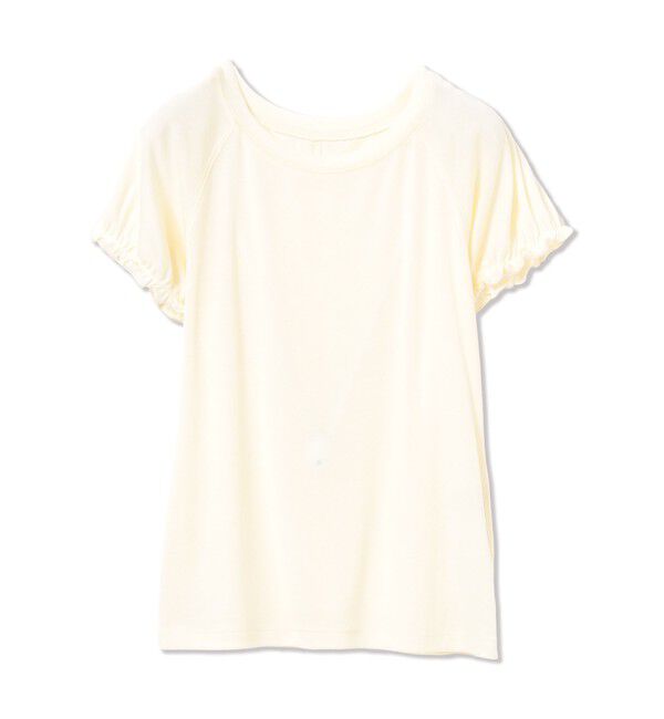 Ray BEAMS 「ラグラン パフ スリーブ Tシャツ」|Tシャツ・カットソー|IVORY