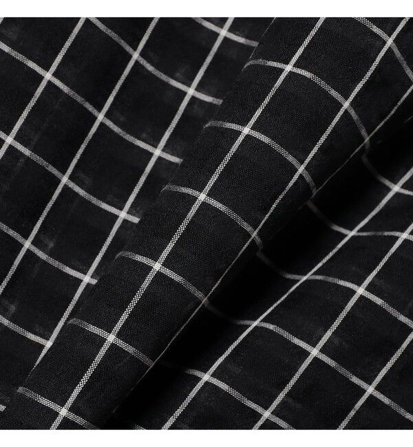 Ray BEAMS 「チェック バブーシュカ ノースリーブ シャツ」|シャツ・ブラウス|