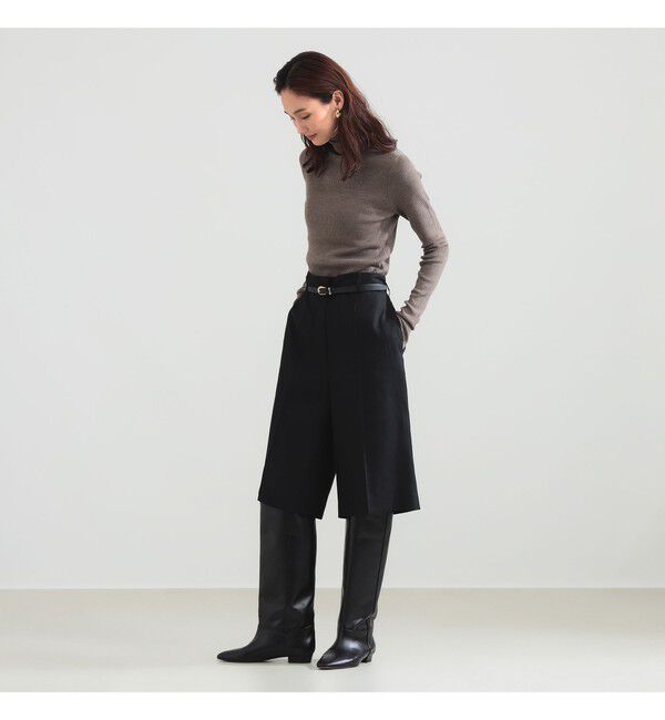 Demi-Luxe BEAMS 「クリース オーバー ショートパンツ」|チノ|