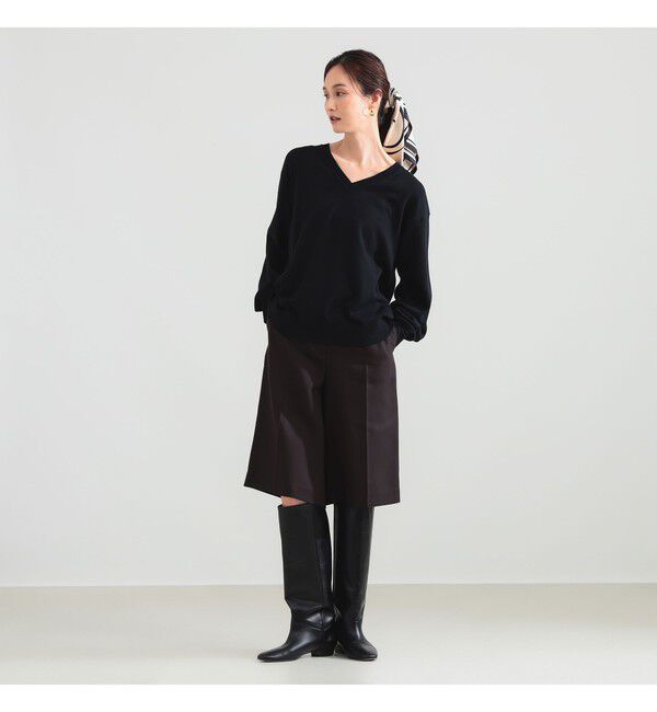 Demi-Luxe BEAMS 「クリース オーバー ショートパンツ」|チノ|