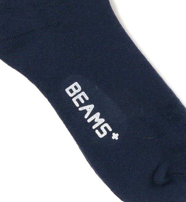 BEAMS PLUS「BEAMS PLUS｜School Boy Socks 1/4｜メンズ  靴下｜ショートソックス くるぶし丈｜2本ライン｜耐久性 」|ソックス|