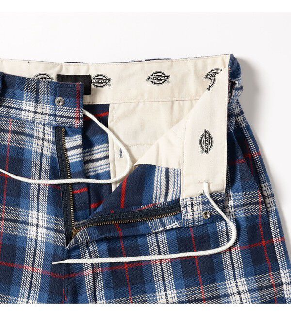 BEAMS「【別注】Dickies / チェック ショーツ」|その他|