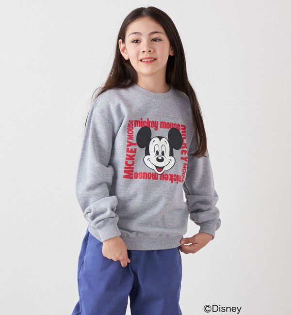 SHIPS any「【SHIPS any別注】GOOD ROCK SPEED/ミッキーマウス/プリント スウェット<KIDS>」|スウェット・ジャージ|