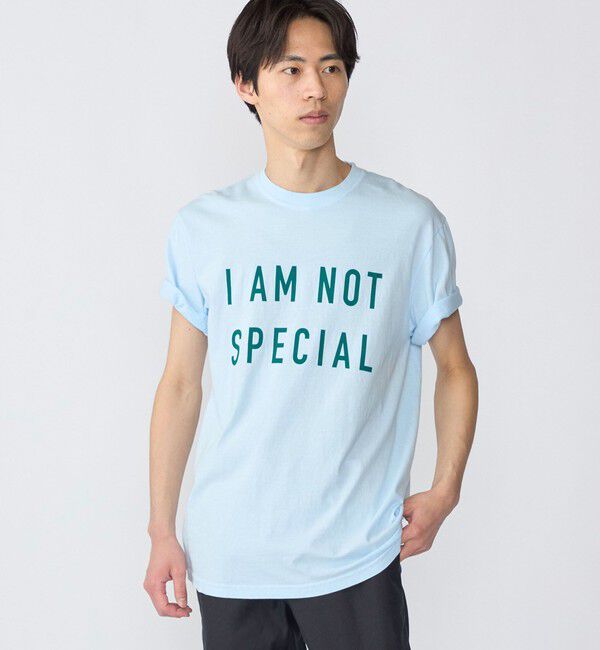 SHIPS「【WEB限定/SHIPS別注】THE DAY ON THE BEACH: GD YOURE SPECIAL Tシャツ」|Tシャツ・カットソー|ライトブルー