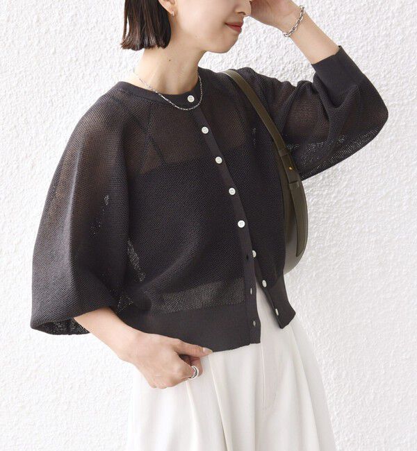 SHIPS for women「〈手洗い可能〉16G カーディガン」|カーディガン|