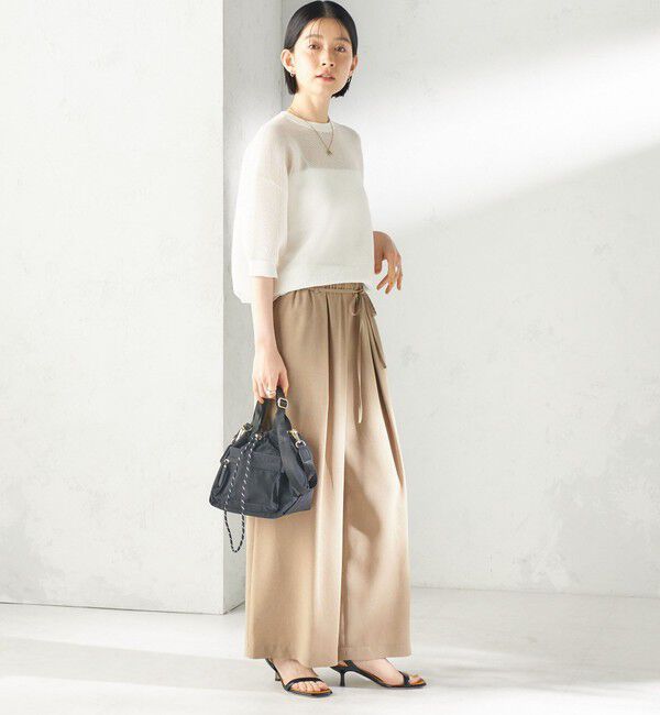 SHIPS for women「【WEB限定】Hyman Roth:〈撥水加工〉ナイロン ミニバッグ」|ショルダー・メッセンジャー|