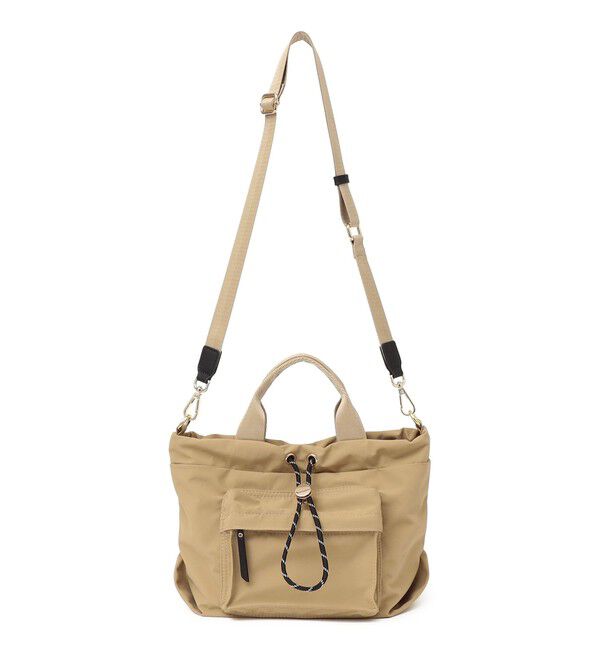 SHIPS for women「【WEB限定】Hyman Roth:〈撥水加工〉ナイロン ミニバッグ」|ショルダー・メッセンジャー|