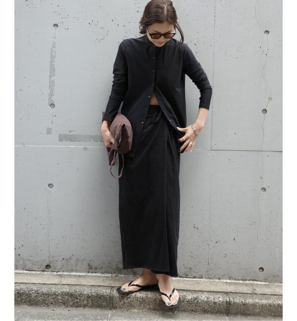 OUTDOOR PRODUCTS Usual Things「ACTIVE WEAR テレコクルーネックスナップカーディガン」|カーディガン|