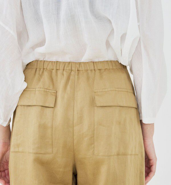 GALERIE VIE「ラミーサテン ニータックパンツ」|その他|