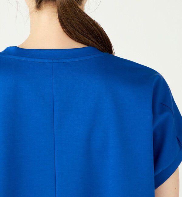 Ballsey「スーピマモクロディ フレンチチュニックTシャツ」|Tシャツ・カットソー|