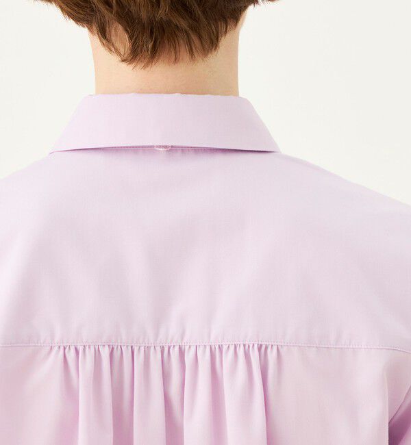 Ballsey「ポリエステルコットンブロード タイ付きシャツブラウス」|シャツ・ブラウス|