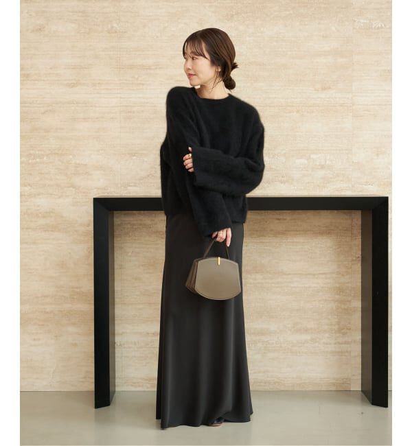 Plage「《WEB限定追加予約》Fur Essential ニット」|ニット・セーター|