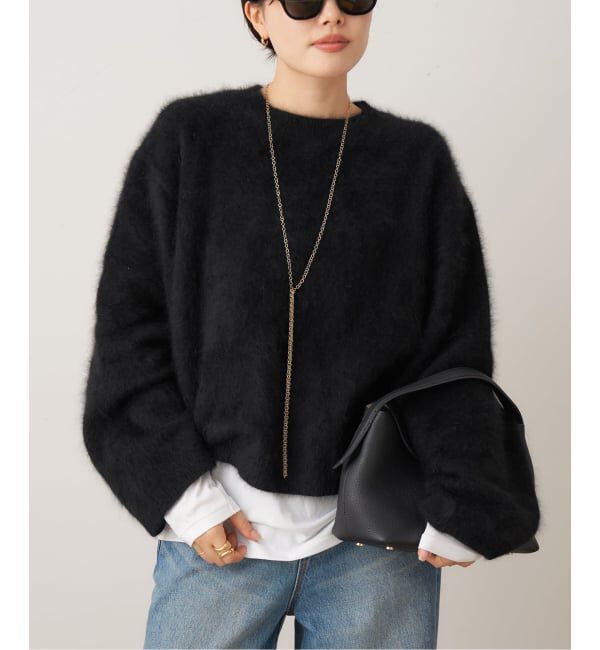 Plage「《WEB限定追加予約》Fur Essential ニット」|ニット・セーター|