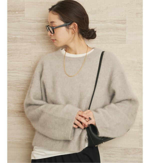 Plage「《WEB限定追加予約》Fur Essential ニット」|ニット・セーター|