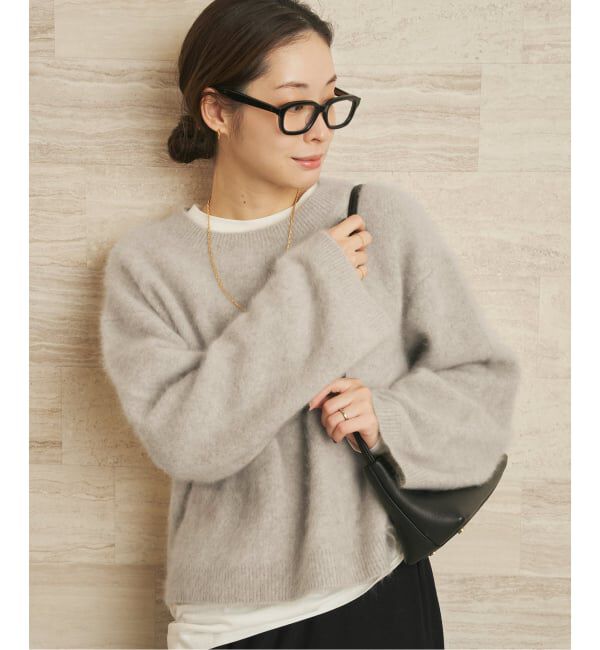 Plage「《WEB限定追加予約》Fur Essential ニット」|ニット・セーター|