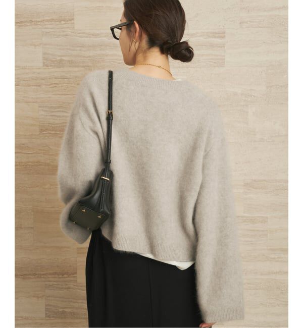 Plage「《WEB限定追加予約》Fur Essential ニット」|ニット・セーター|