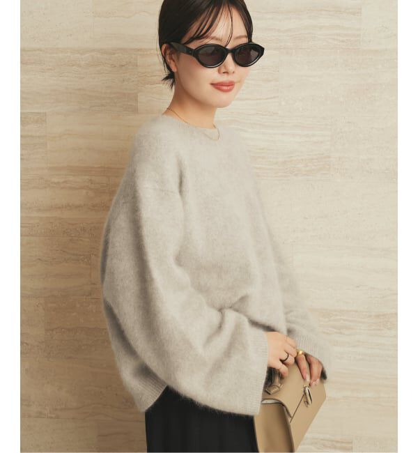 Plage「《WEB限定追加予約》Fur Essential ニット」|ニット・セーター|