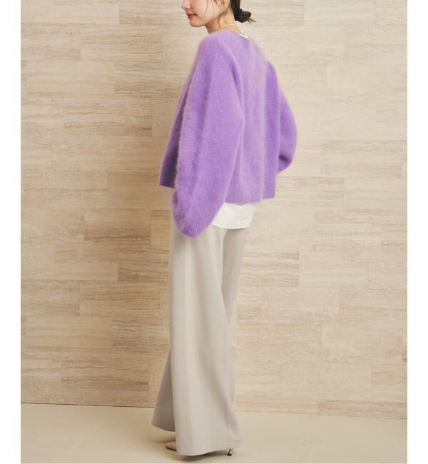 Plage「《WEB限定追加予約》Fur Essential ニット」|ニット・セーター|