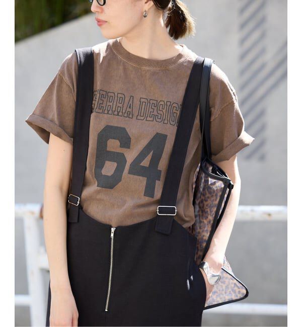 SLOBE IENA「Sierra Designs/シエラデザインズ SLOBE別注 ナンバリングTEE」|Tシャツ・カットソー|