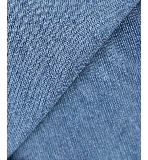 SLOBE IENA「《WEB限定/3サイズ展開/追加6》LEDENIM TUCK TROUSERデニム」|デニム|