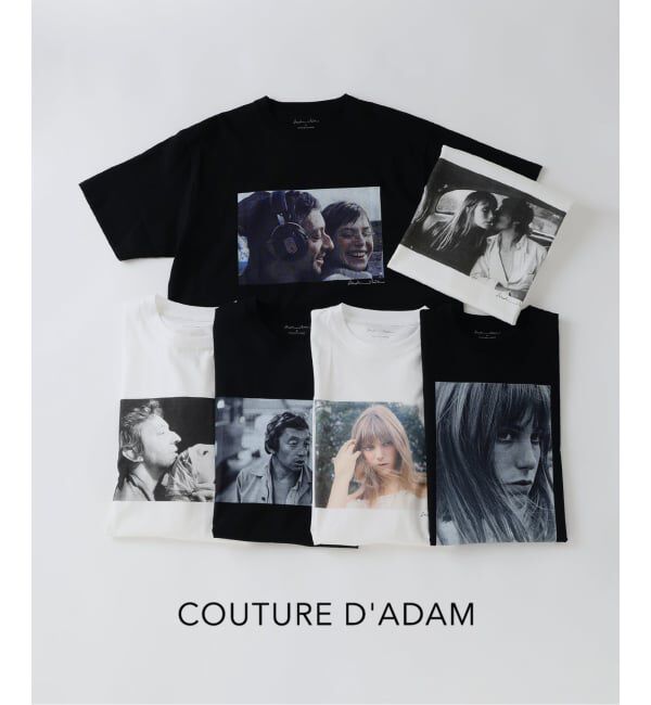 EDIFICE「COUTURE D&rsquo;ADAM(クチュール ド アダム) Jane&Serge in the Taxi Tシャツ」|Tシャツ・カットソー|