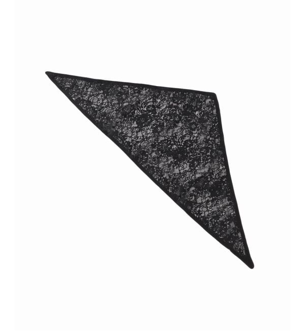 JOURNAL STANDARD「《追加2》【LAYAS/レイヤーズ】 LACE TRIANGLE SCARF」|バンダナ・スカーフ|