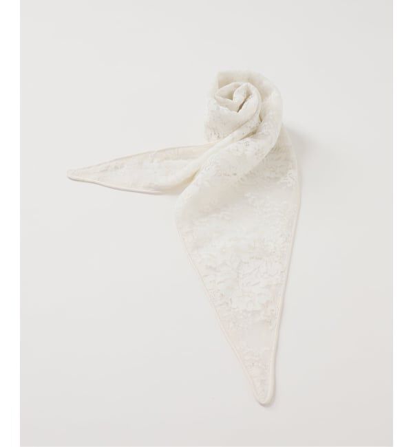 JOURNAL STANDARD「《追加2》【LAYAS/レイヤーズ】 LACE TRIANGLE SCARF」|バンダナ・スカーフ|