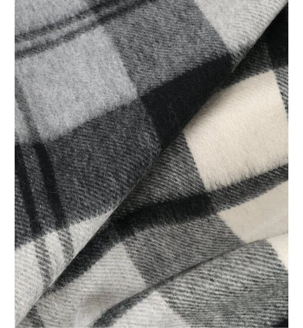 Spick and Span「《予約》Spick & Span カシミヤチェックストール」|ストール|