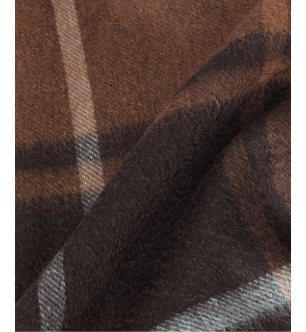 Spick and Span「《予約》Spick & Span カシミヤチェックストール」|ストール|