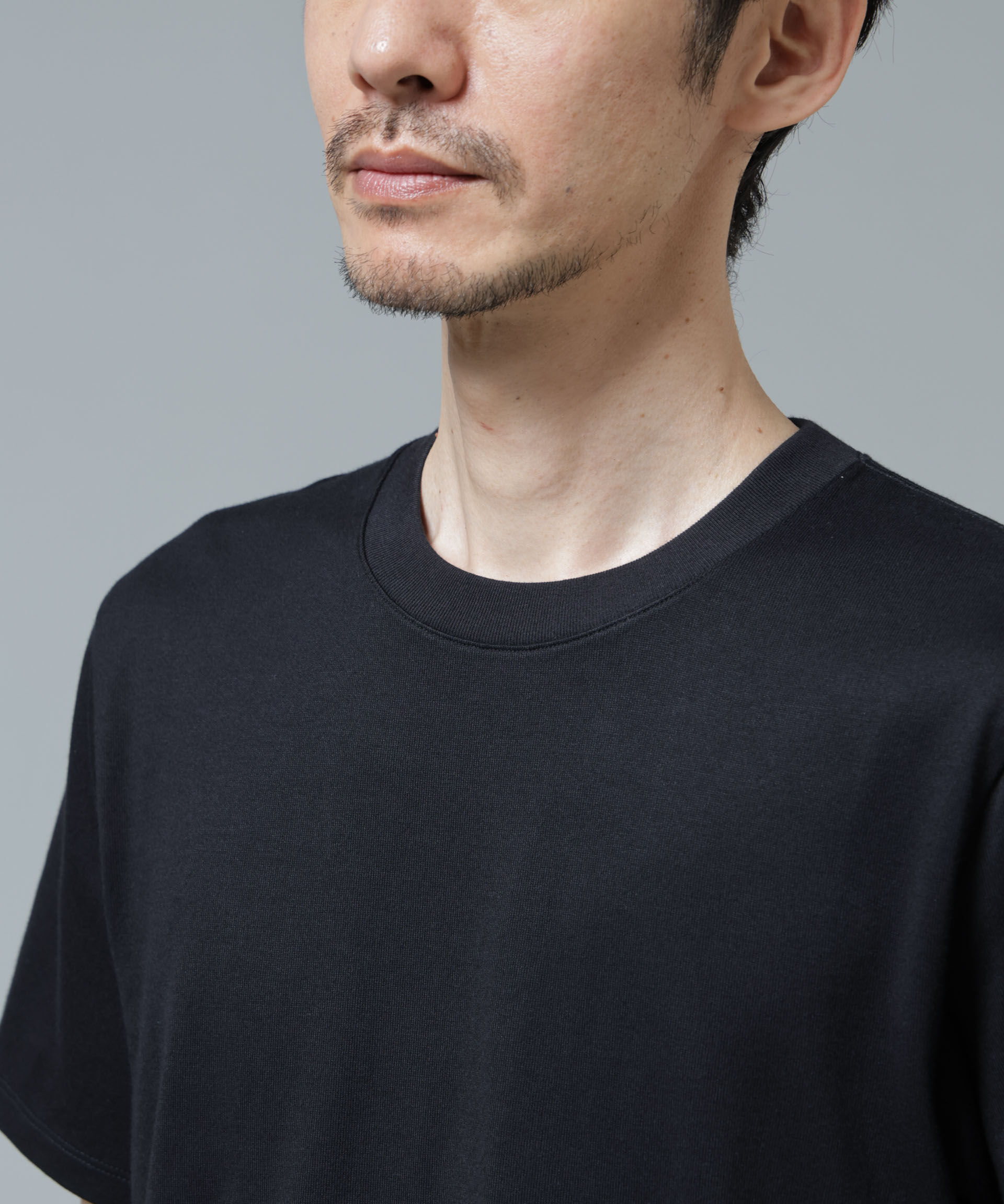 NANO universe「Anti Soaked(R) 汗染み防止 ミドルウェイト 7.1oz レギュラーシルエットTシャツ」|Tシャツ・カットソー|