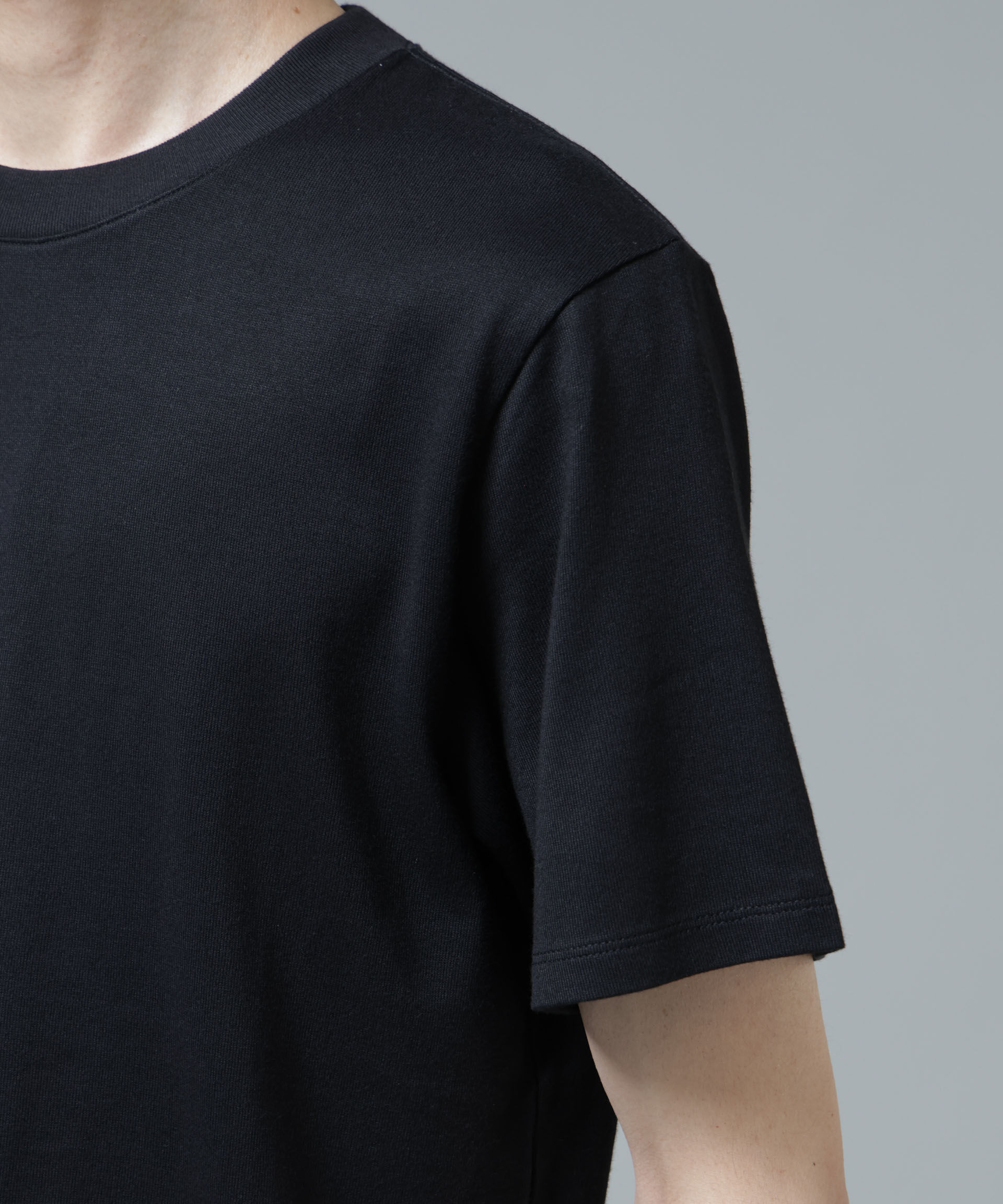 NANO universe「Anti Soaked(R) 汗染み防止 ミドルウェイト 7.1oz レギュラーシルエットTシャツ」|Tシャツ・カットソー|