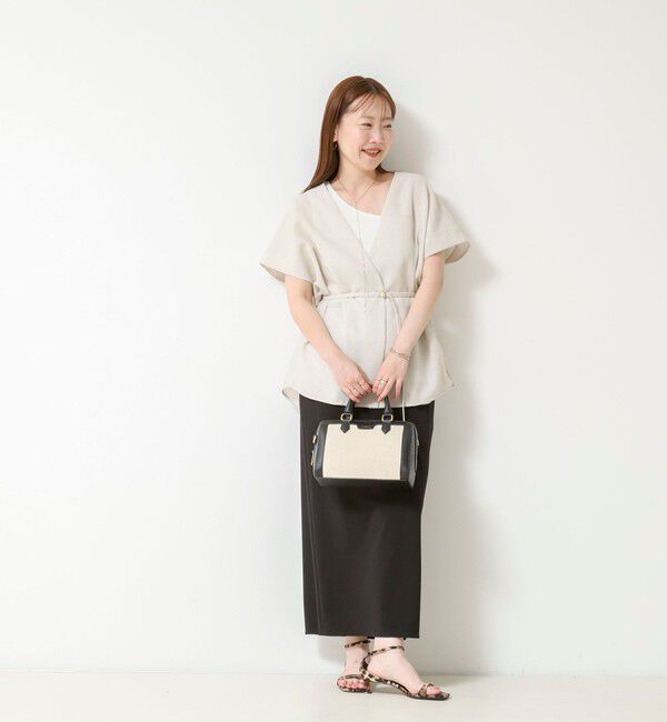 NOLLEY'S sophi「ウォッシャブルスラブメッシュフレンチジレ」|ベスト・ジレ|