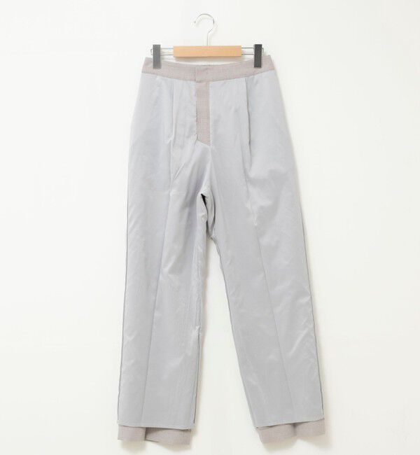 NOLLEY'S「《セットアップ対応/接触冷感》【BECシリーズ】ウォッシャブルハイスペックトロセミワイドパンツ」|その他|