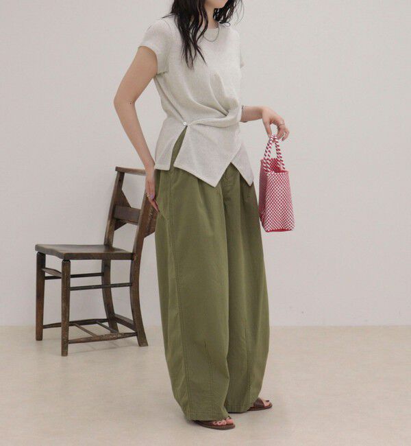 fredy emue「ニットソーカシュクールプルオーバー」|Tシャツ・カットソー|