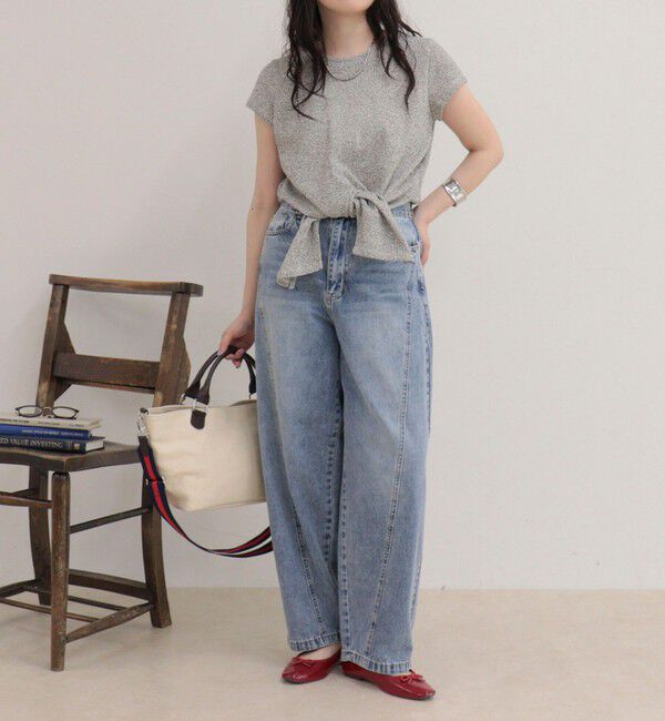 fredy emue「ニットソーカシュクールプルオーバー」|Tシャツ・カットソー|