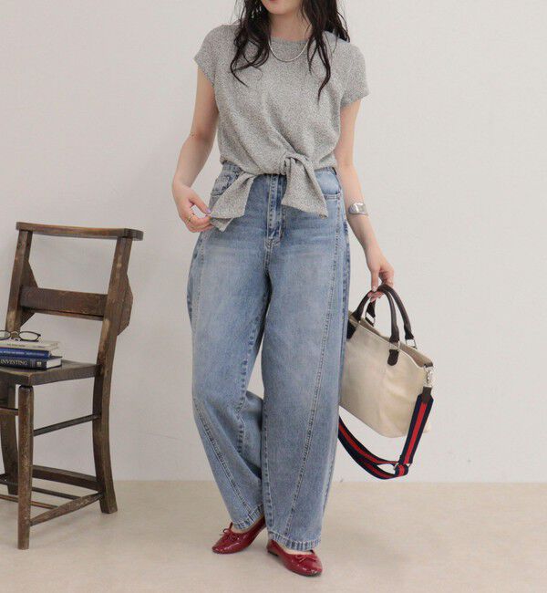 fredy emue「ニットソーカシュクールプルオーバー」|Tシャツ・カットソー|