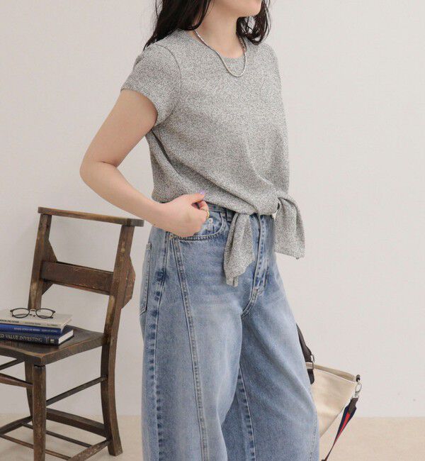 fredy emue「ニットソーカシュクールプルオーバー」|Tシャツ・カットソー|