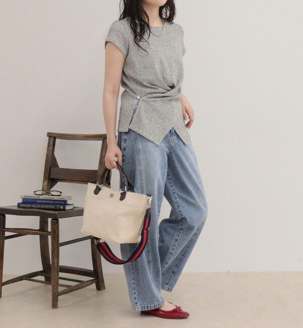 fredy emue「ニットソーカシュクールプルオーバー」|Tシャツ・カットソー|