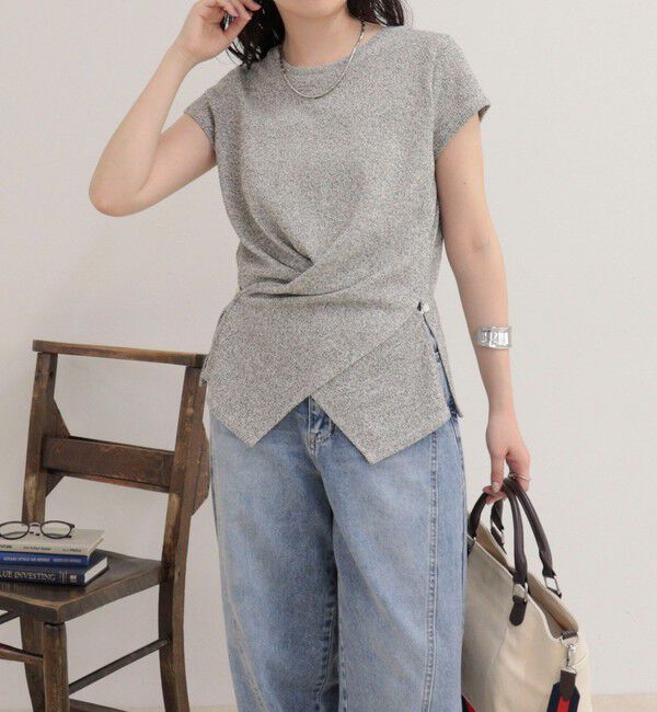 fredy emue「ニットソーカシュクールプルオーバー」|Tシャツ・カットソー|