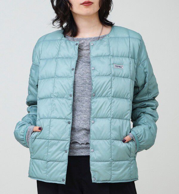 GLOSTER「【TAION/タイオン】FREDYMAC別注 クルーネックインナーダウン」|ダウン|
